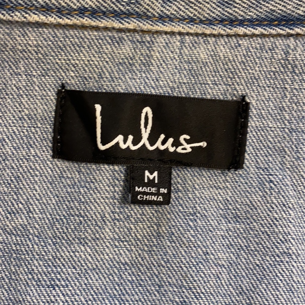 Lulu’s jean jacket 🦋🦋🦋 - Picture 4 of 4